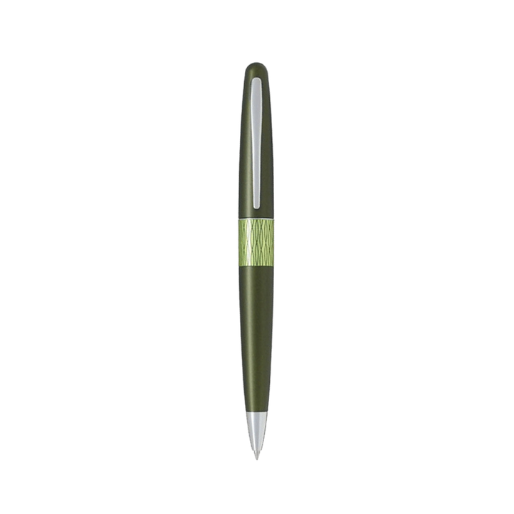 Pilot Cocoon Chanomegumi ballpoint pen in deep green