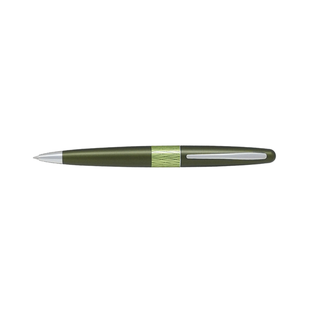 Pilot Cocoon Chanomegumi ballpoint pen in deep green