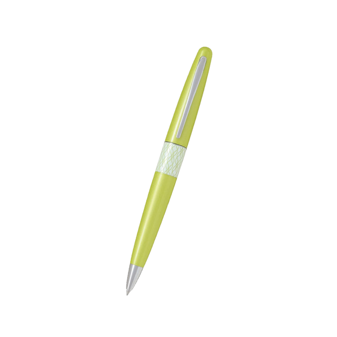 Pilot Cocoon Chanomegumi ballpoint pen in light green