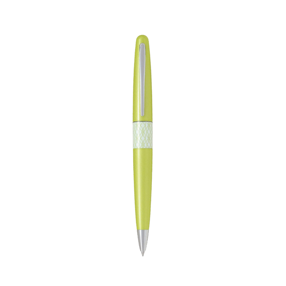 Pilot Cocoon Chanomegumi ballpoint pen in light green