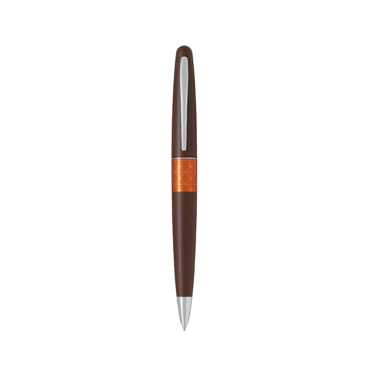 Pilot Cocoon Chanomegumi ballpoint pen in roasted tea brown