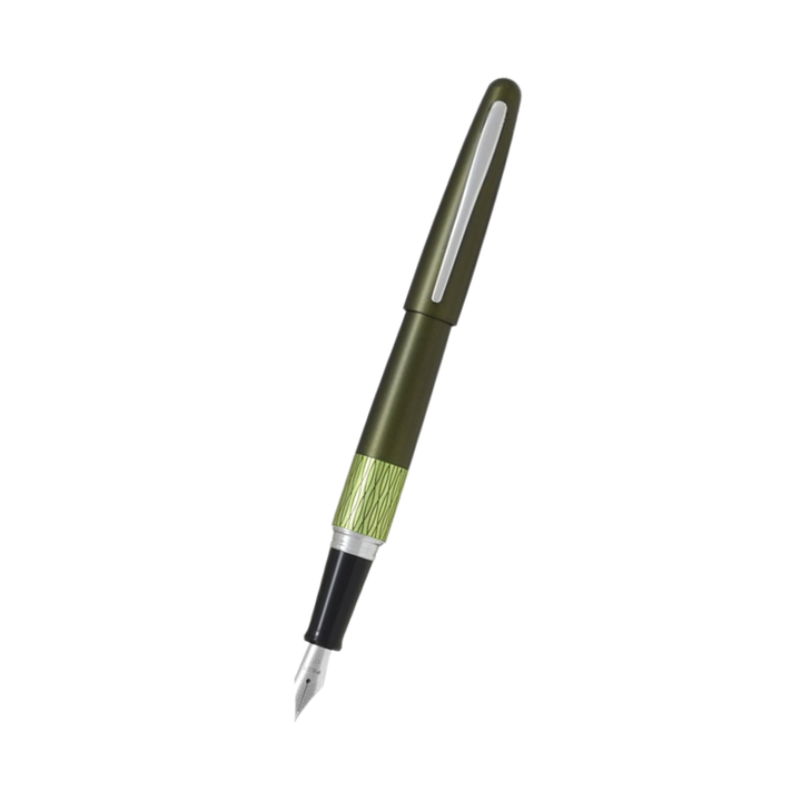 Pilot Cocoon Chanomegumi fountain pen in deep green