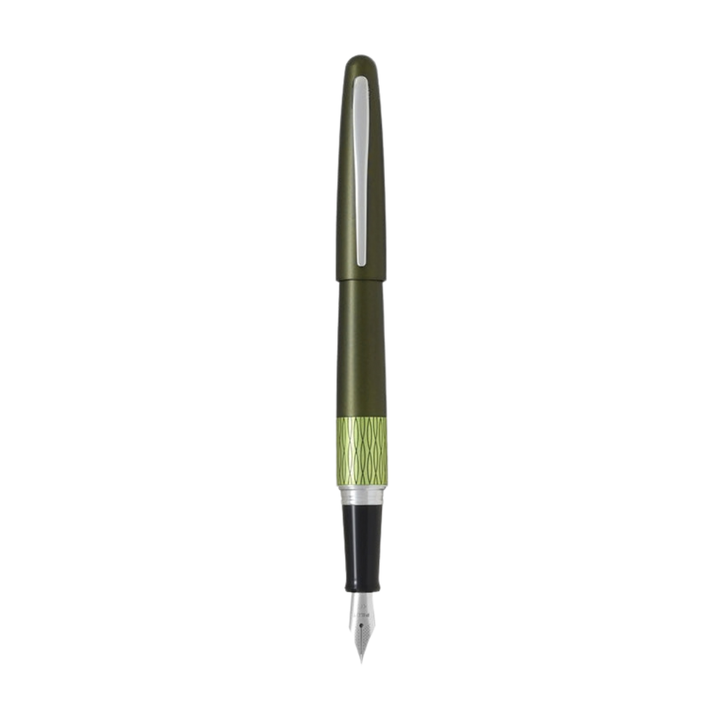 Pilot Cocoon Chanomegumi fountain pen in deep green