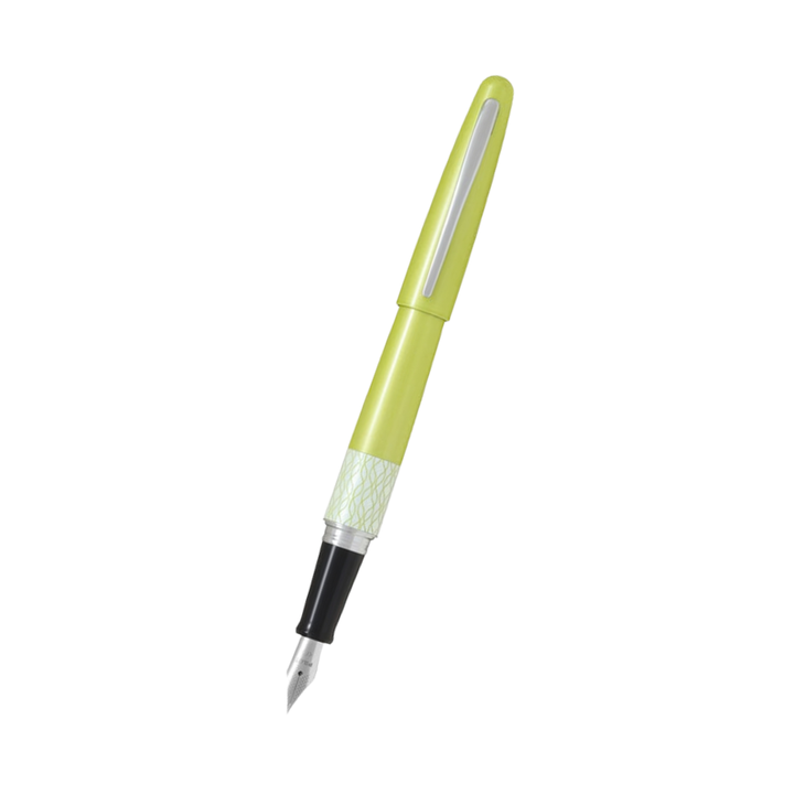 Pilot Cocoon Chanomegumi fountain pen in light green