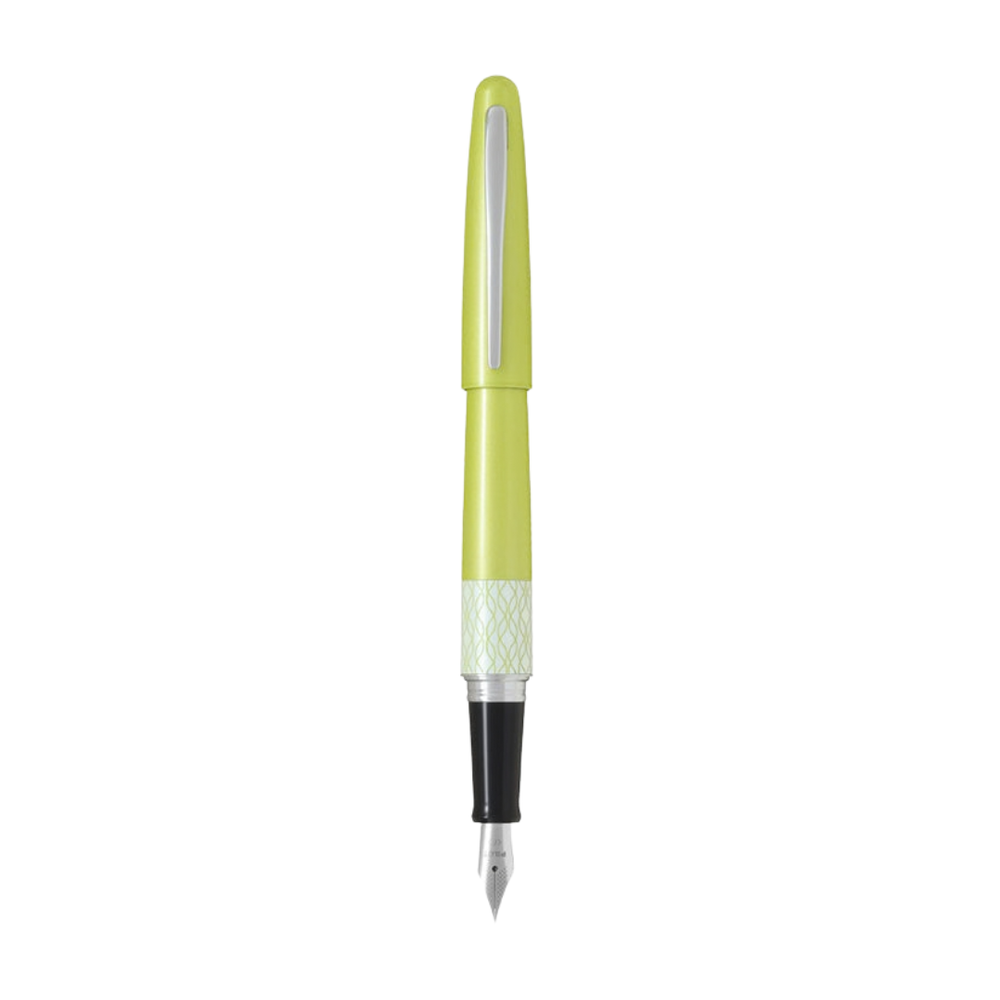 Pilot Cocoon Chanomegumi fountain pen in light green