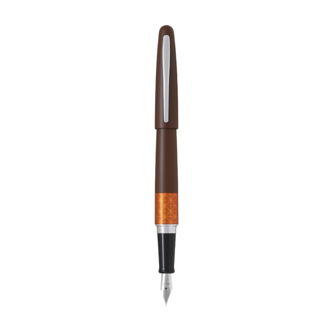 Pilot Cocoon Chanomegumi fountain pen in roasted tea brown