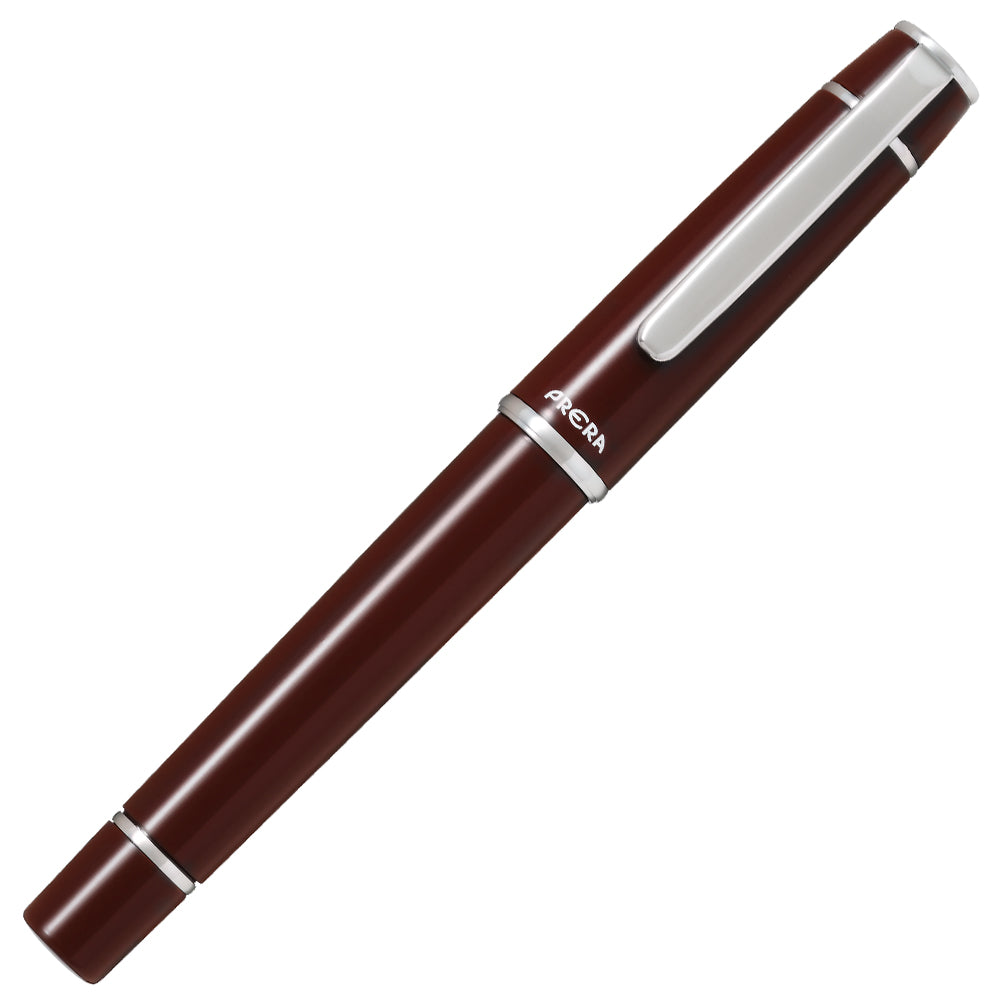 Pilot Prera Fountain Pen - Red Brown [Pre-Order] – detail view
