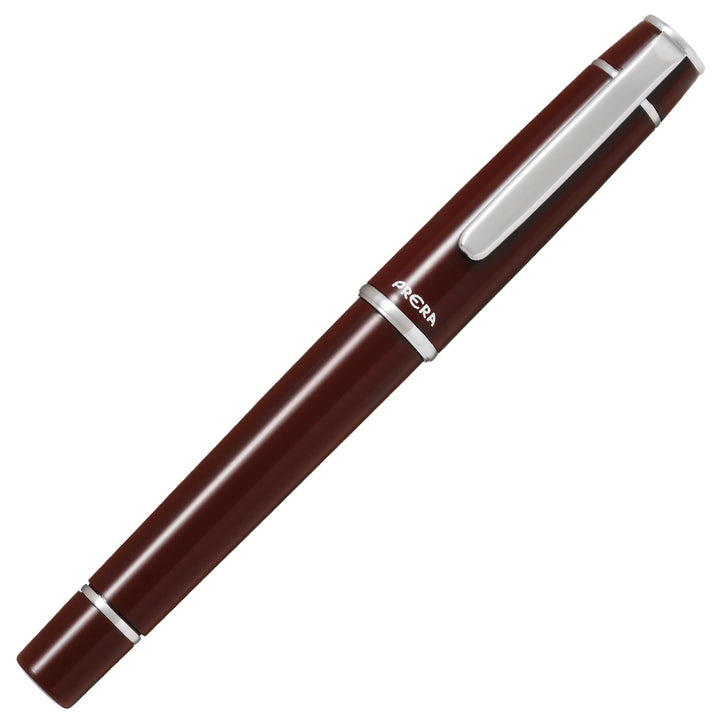 Pilot Prera Fountain Pen - Red Brown [Pre-Order] – detail view
