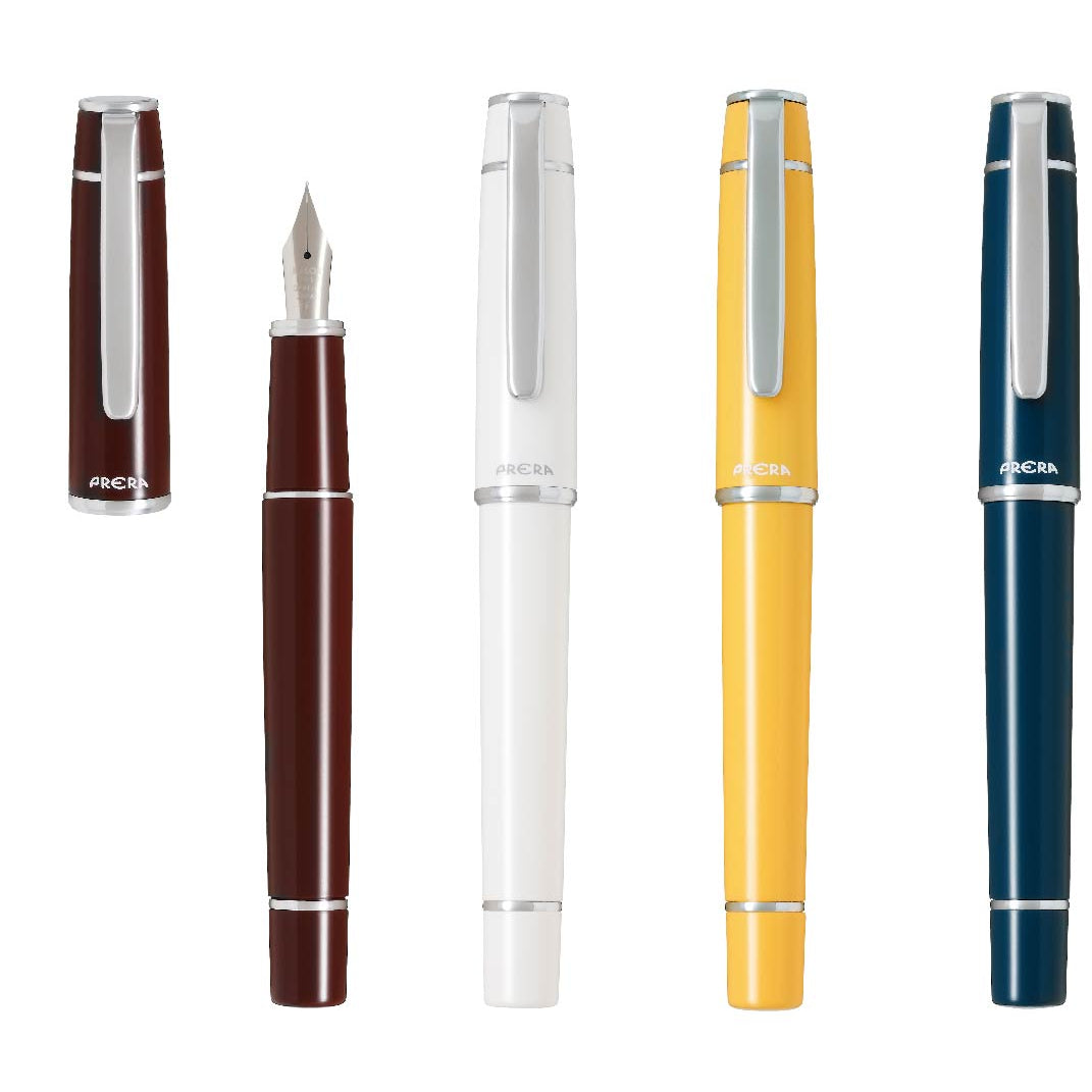 Pilot Prera Fountain Pen - Red Brown [Pre-Order] – detail view