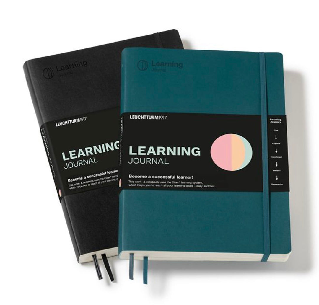 Leuchtturm1917 B5 Composition Softcover Learning Journal in Black — Leuchtturm1917 notebook — quality writing journal with premium paper, at Cityluxe Singapore stationery store