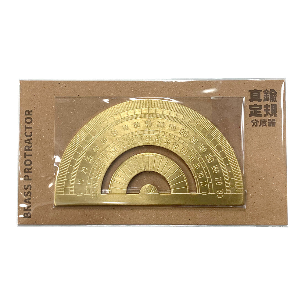 Preco POINT Brass Protractor — side view