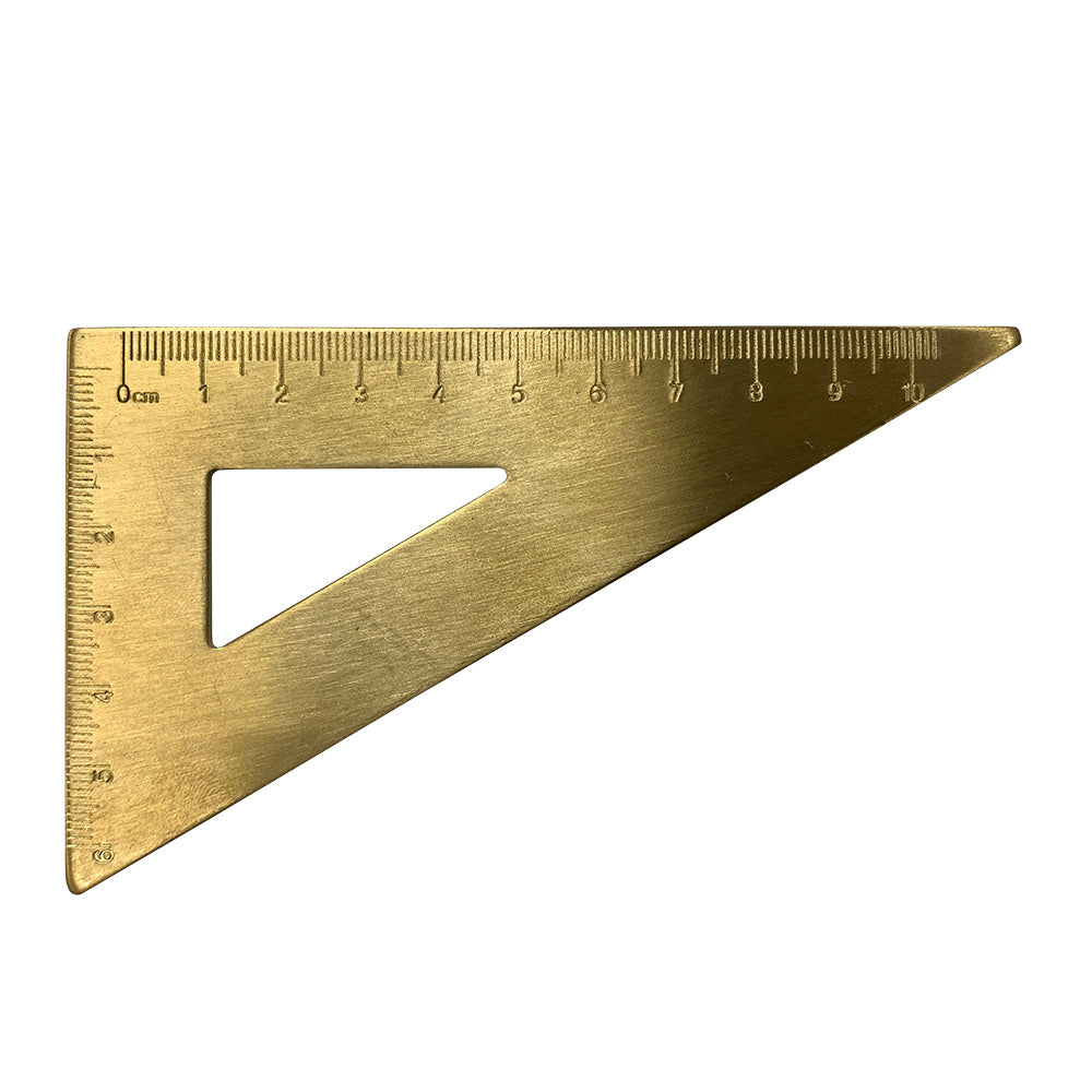 Preco POINT Brass Triangle Ruler