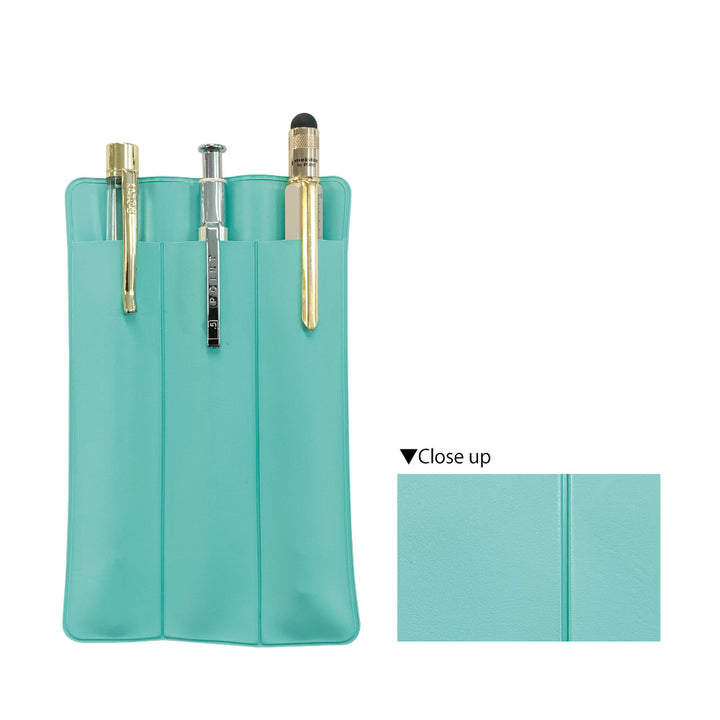 Preco POINT Pen Holder for 3 Pens - Cobalt Green