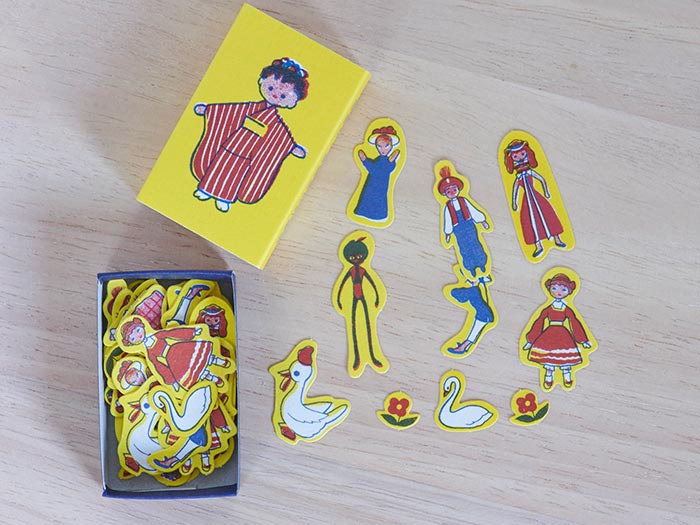 Classiky x Yonagado Matchbox Small Sticker Pretty Girl — Classiky decorative sticker — for journaling, planners and scrapbooking, at Cityluxe Singapore