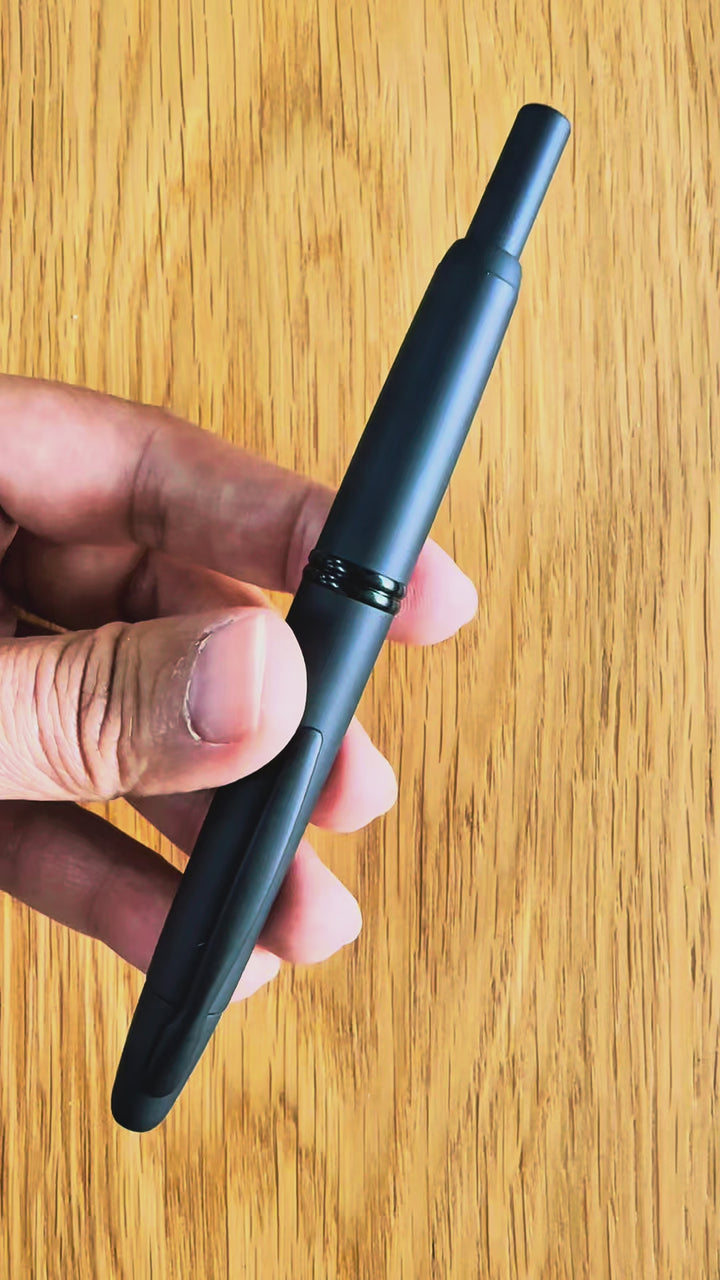 Pilot Capless Fountain Pen - Matte Black