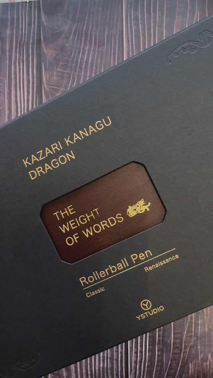 Ystudio Classic Renaissance Kazari Kanagu Rollerball Pen - Dragon [Pre-Order]
