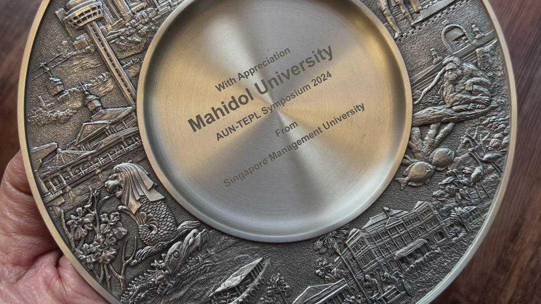 Royal Selangor Singapore Scenes Plates