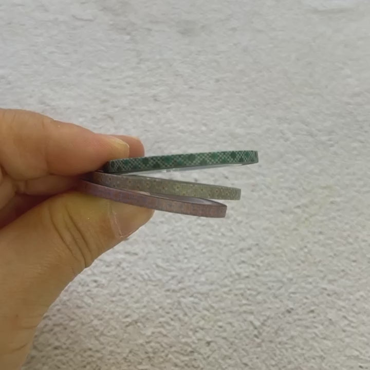 MT Slim Washi Tape - Cross Stitch