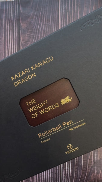 在图库查看器中加载和播放视频，Ystudio Classic Renaissance Kazari Kanagu Fountain Pen - Dragon [Pre-Order]
