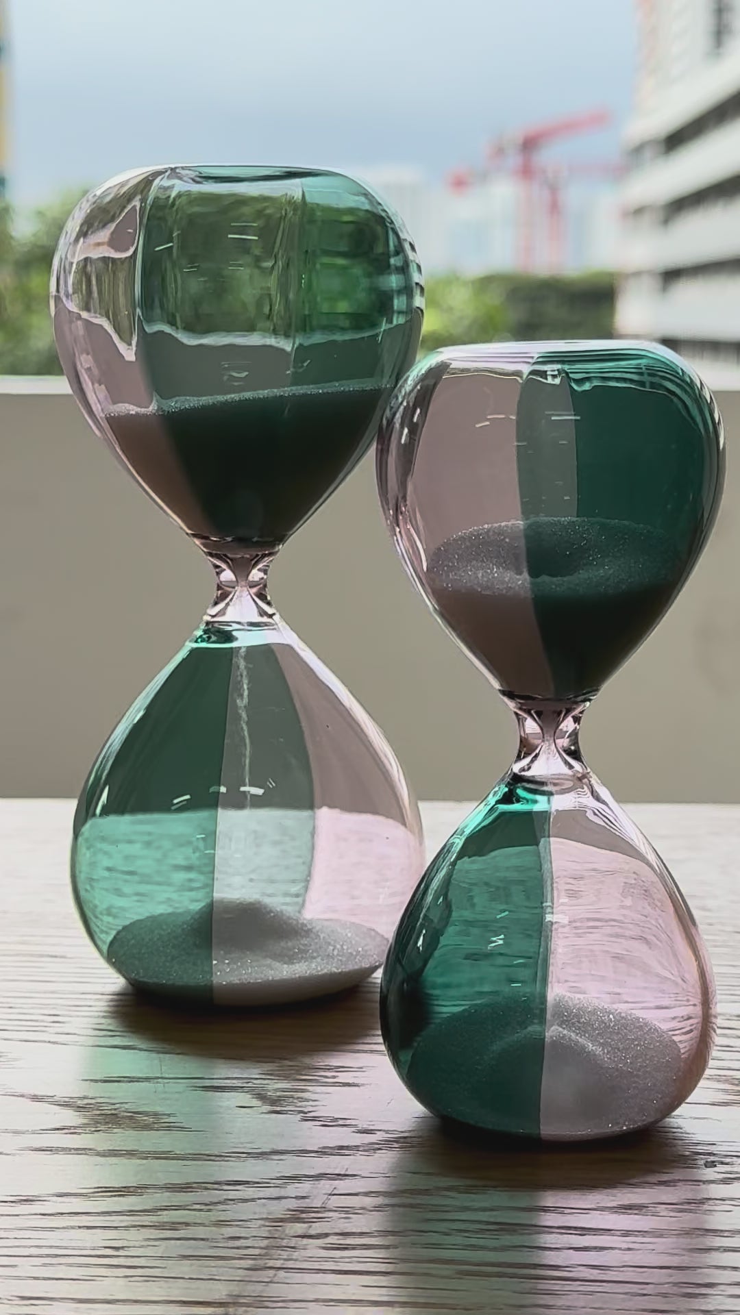 Hightide Hourglass (Bicolor) S - Pink x Turquoise Blue