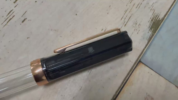 TWSBI ECO Fountain Pen - Smoke with Rose Gold Trim