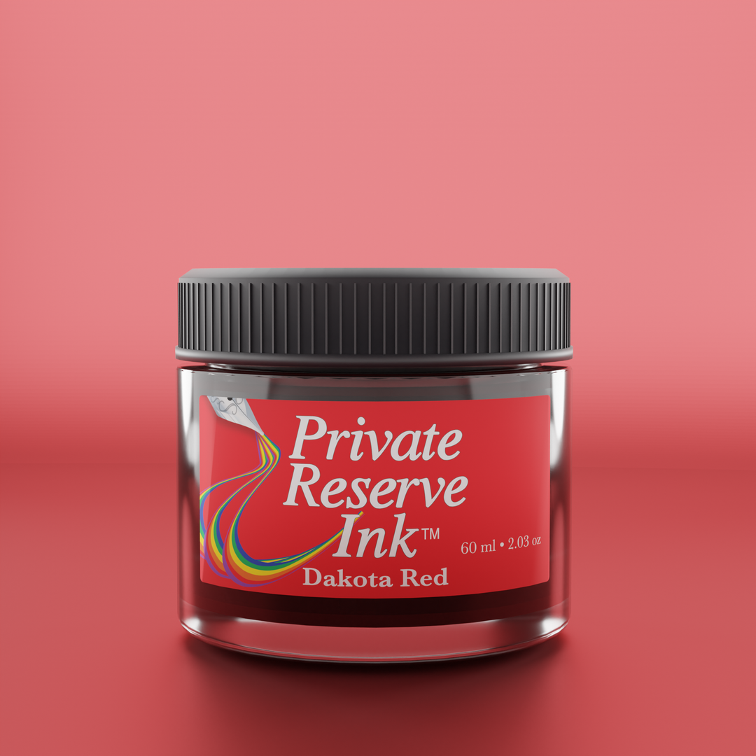Private Reserve 60ml Ink Bottle Dakota Red – colour swatch