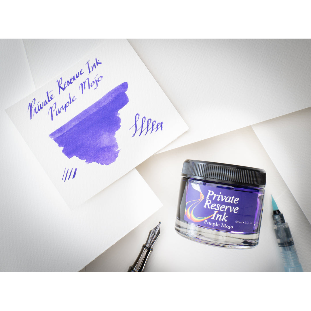 Private Reserve 60ml Ink Bottle Purple Mojo – detail view