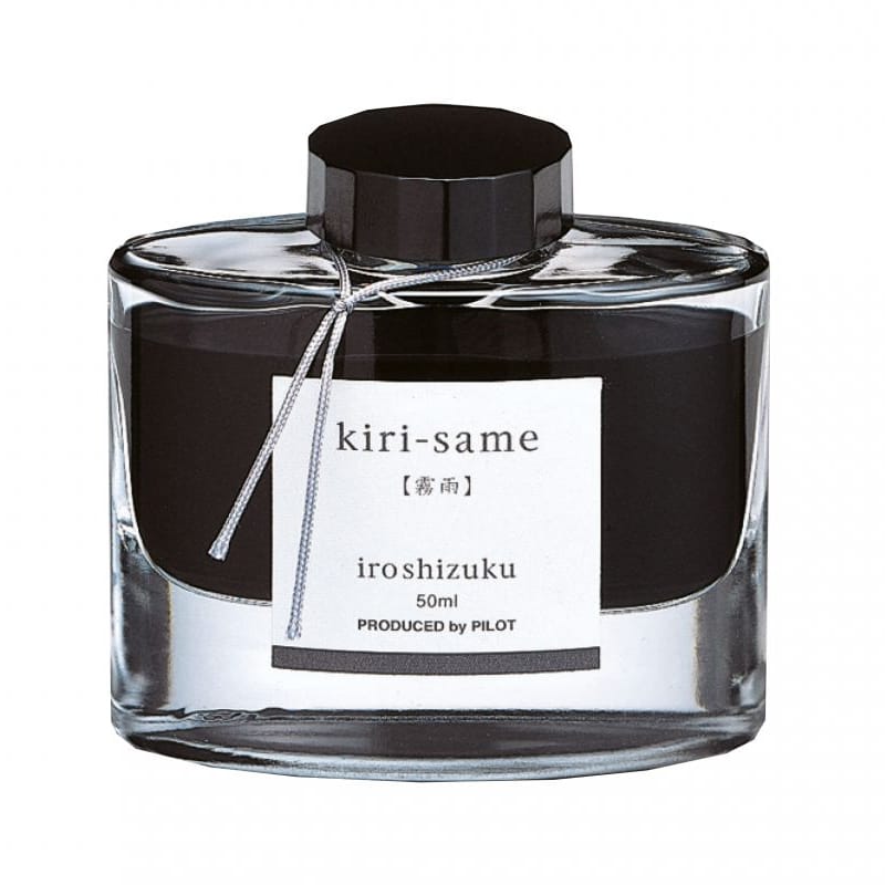 Pilot Iroshizuku 50ml Ink Bottle Fountain Pen Ink - Kiri-same (Gray)