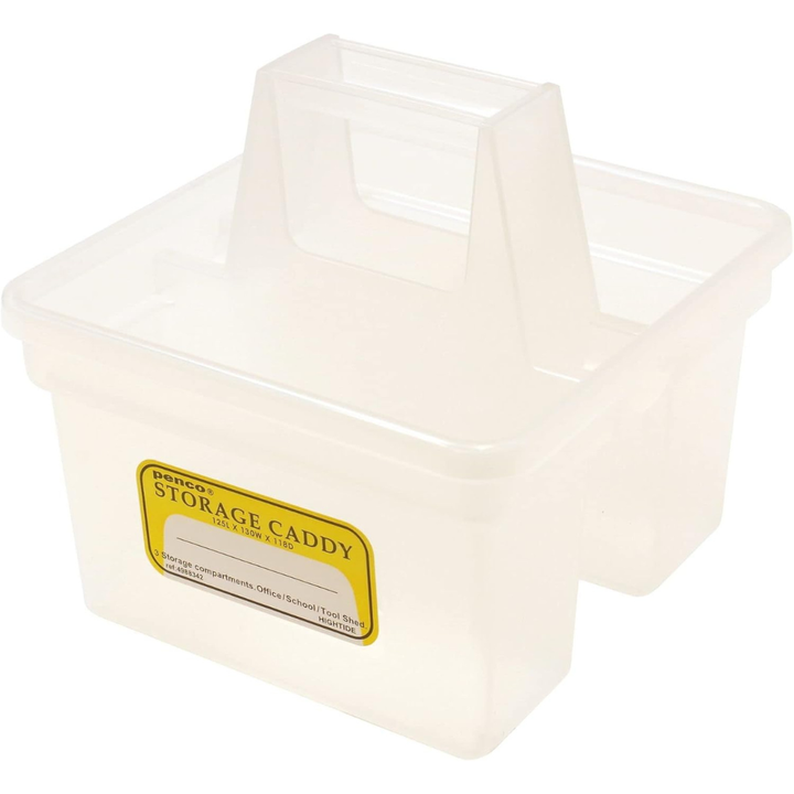 Penco Storage Caddy S in Clear — Hightide storage caddy — premium stationery and lifestyle, at Cityluxe Singapore