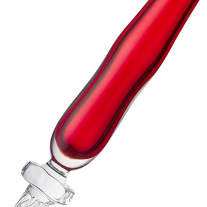 Matsubokkuri Red Glass Fountain Pen - Cherry [Pre-Order]