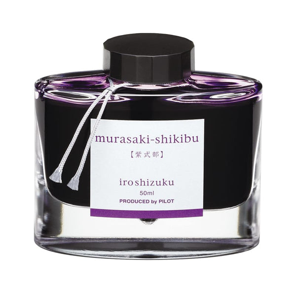 将图片加载到图库查看器，Pilot Iroshizuku 50ml Ink Bottle Fountain Pen Ink - Murasaki-Shikibu (Purple)
