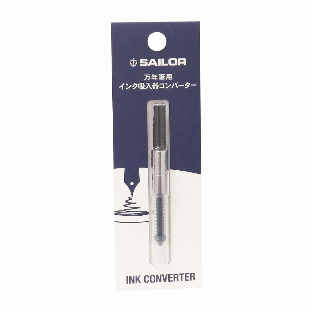 Sailor Fountain Pen Ink Vacuum Converter Silver