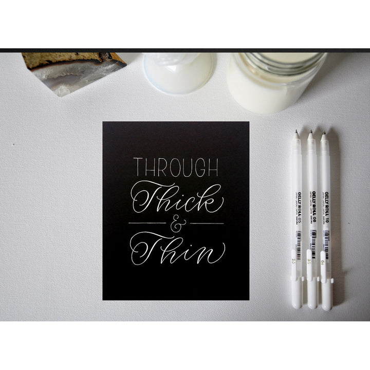 Sakura Gelly Roll White Pens Set of 3 – lifestyle