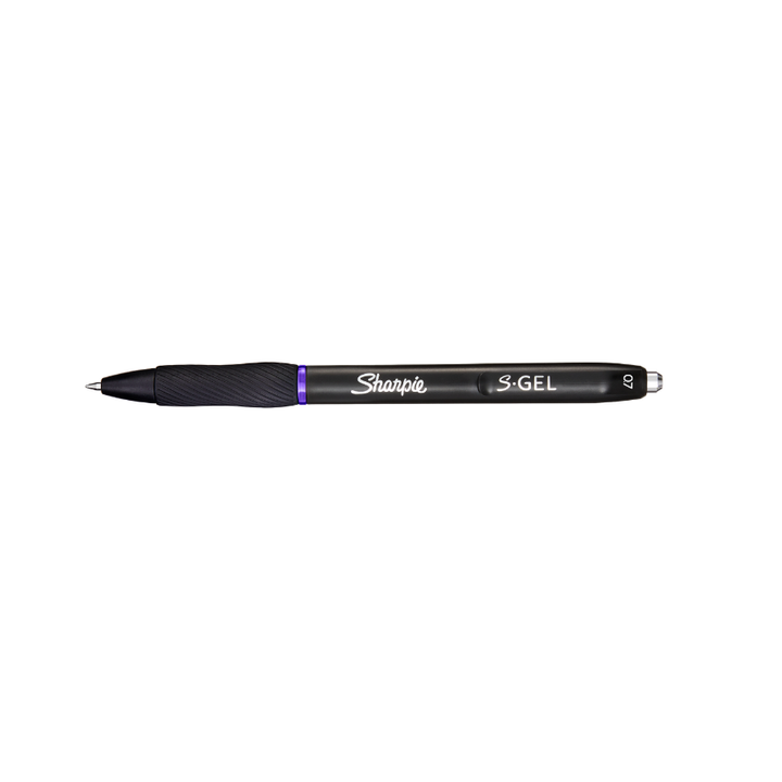 Sharpie Pen S-Gel 0.7mm Retractable - Purple — detail view