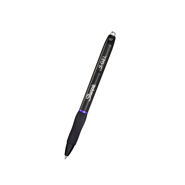Sharpie Pen S-Gel 0.7mm Retractable - Purple — front view
