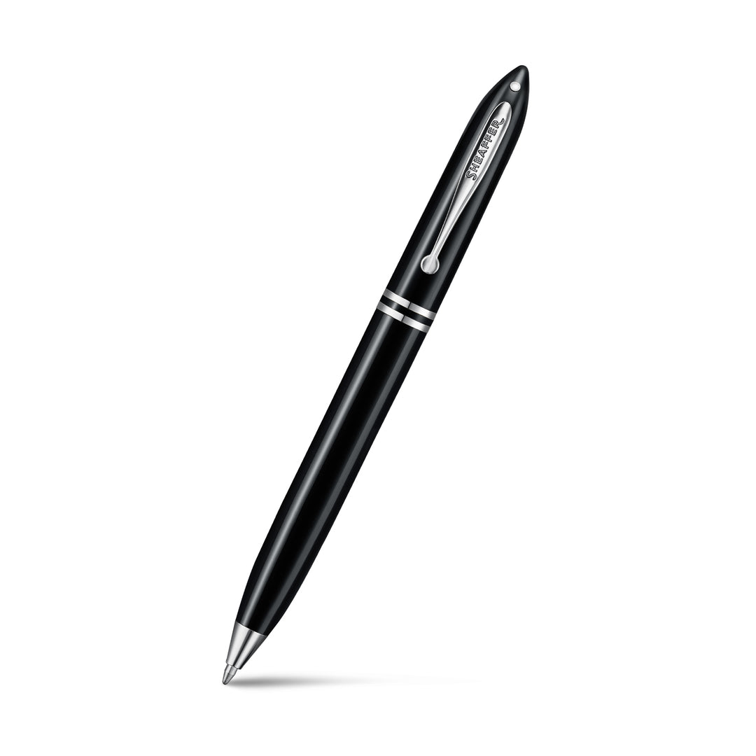 Sheaffer Balance III E892 ballpoint pen in glossy black with chrome trims