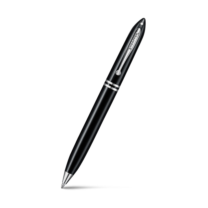 Sheaffer Balance III E892 ballpoint pen in glossy black with chrome trims