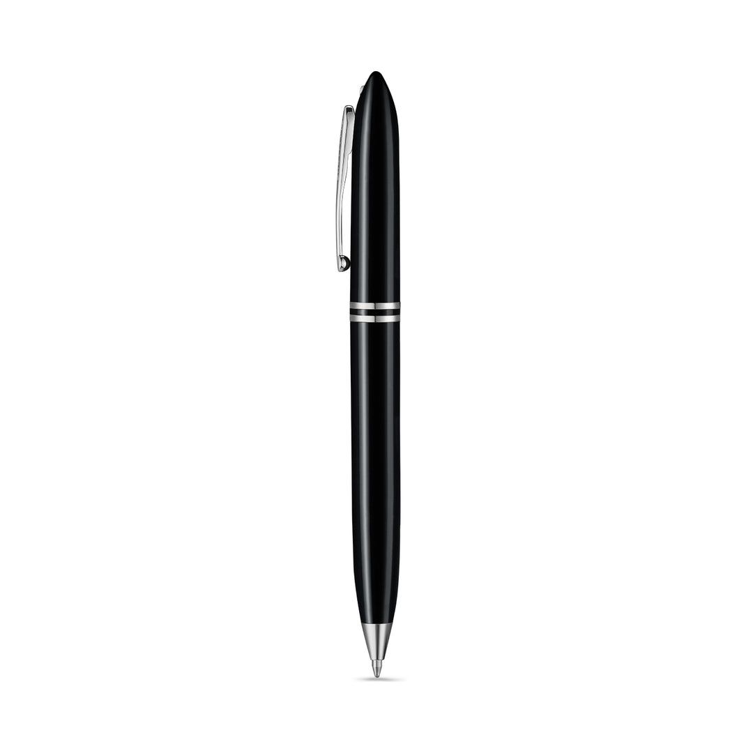 Sheaffer Balance III E892 ballpoint pen, side view of the chrome clip