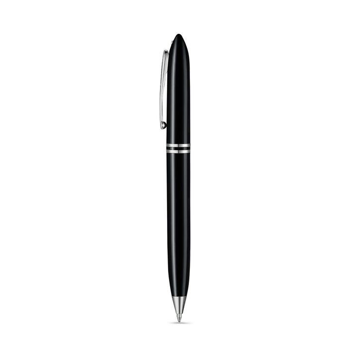 Sheaffer Balance III E892 ballpoint pen, side view of the chrome clip