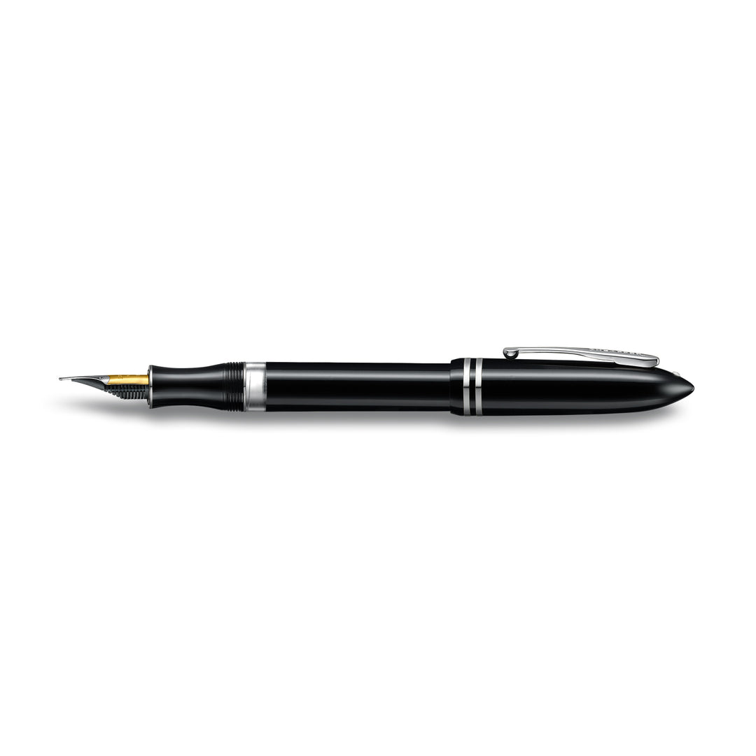 Sheaffer Balance III E892 fountain pen side profile with cap posted