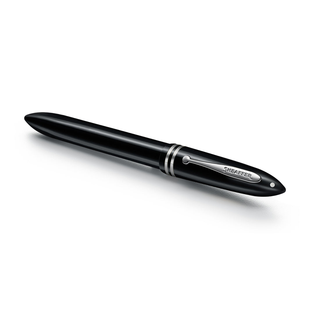 Sheaffer Balance III E892 rollerball pen capped, lying at an angle