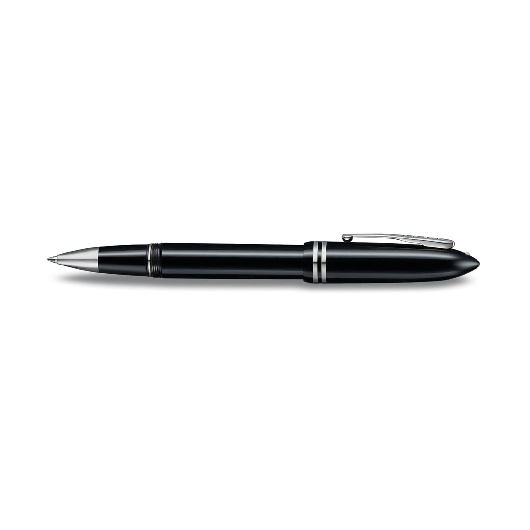 Sheaffer Balance III E892 rollerball pen side profile with cap posted