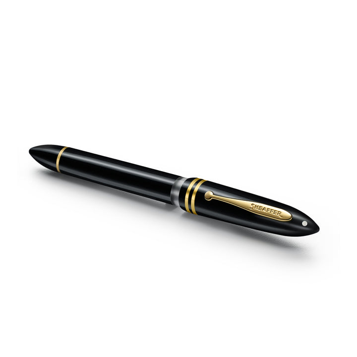 Sheaffer Balance III E893 fountain pen capped, lying at an angle