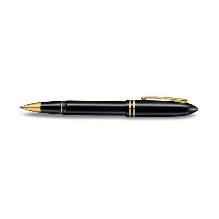 Sheaffer Balance III E893 rollerball pen side profile with cap posted