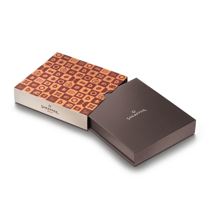 Sheaffer Coffee Edition Matt Brown with Brown PVD Trims Gift Set