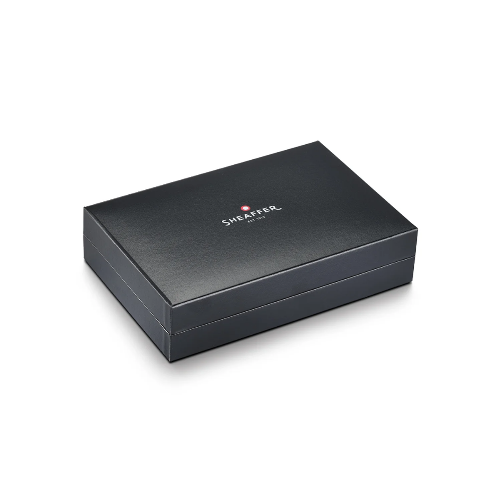 Sheaffer Legacy 9065 Bi-color Black Barrel and Chrome Cap Rollerball Pen with 14K IP Gold-Plated Trims