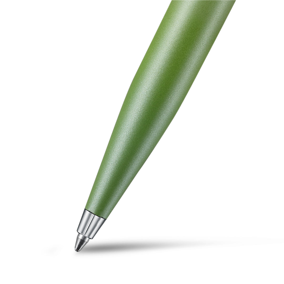 Sheaffer Matcha VFM E9431 Green Ombre Gradient with Chrome Trims Ballpoint Pen