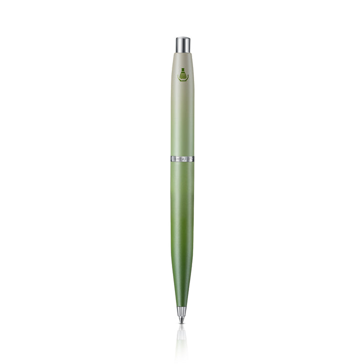 Sheaffer Matcha VFM E9431 Green Ombre Gradient with Chrome Trims Ballpoint Pen
