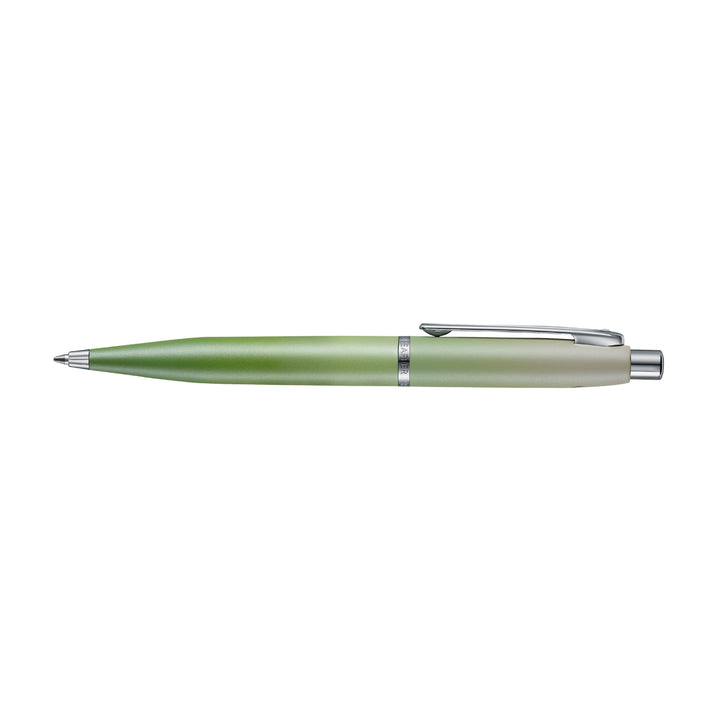Sheaffer Matcha VFM E9431 Green Ombre Gradient with Chrome Trims Ballpoint Pen