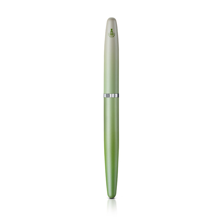 Sheaffer Matcha VFM E9431 Green Ombre Gradient with Chrome Trims Fountain Pen with Converter
